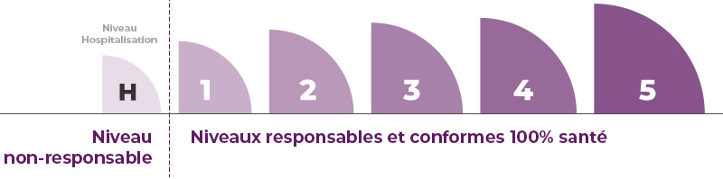 Niveaux garanties aesio sante particuliers